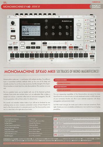 Monomachine a