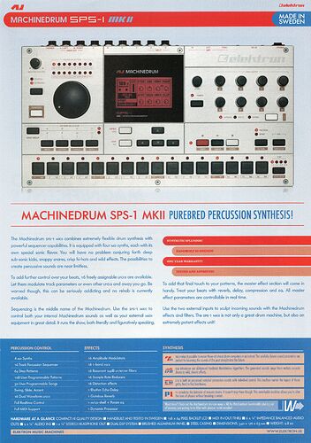 Machinedrum SPS-1 MKII a
