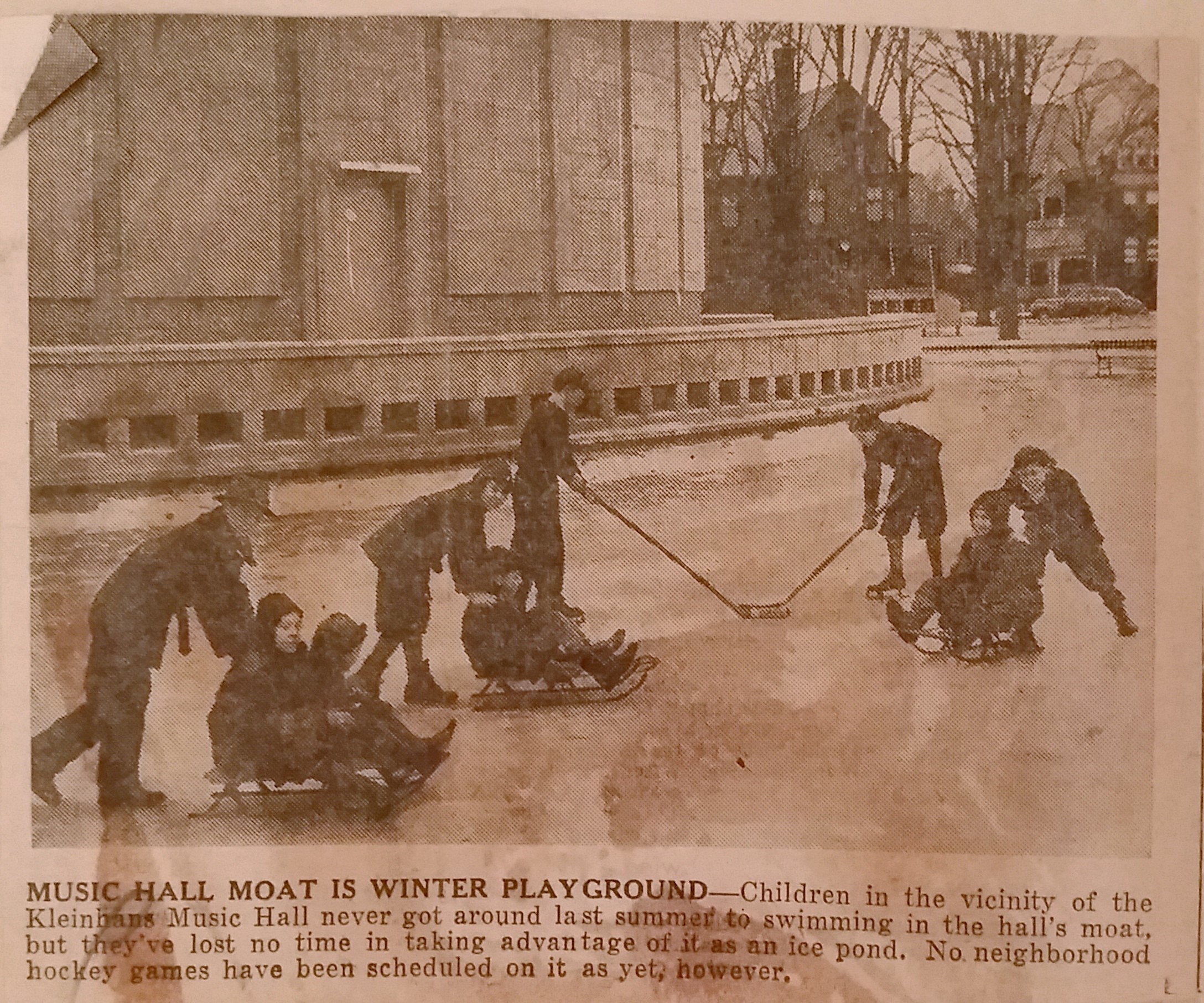 KMH historical - pool as hockey rink