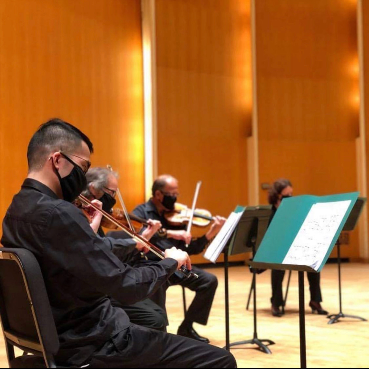 Musicians in Masks
